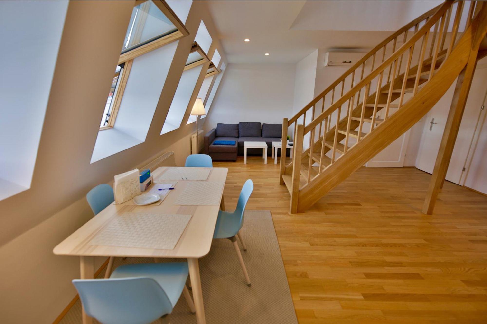 Sunny Penthouse L Dg5'12 Apartment Vienna Luaran gambar